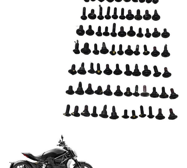 Kit Parafuso Carenagem Diversos Ducati X Diavel S 16-22 Orig