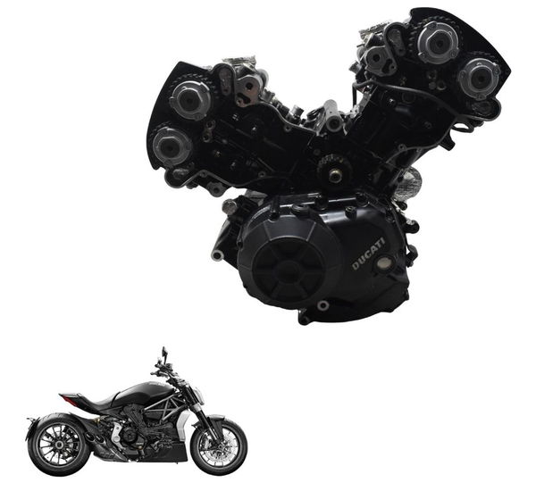 Motor Completo Nfe Baixa Base Troca Ducati X Diavel S 16-22