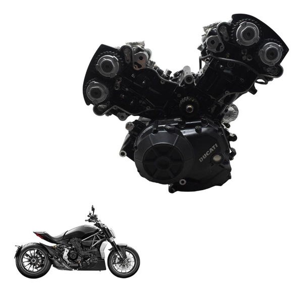 Motor Completo Nfe Baixa Base Troca Ducati X Diavel S 16-22