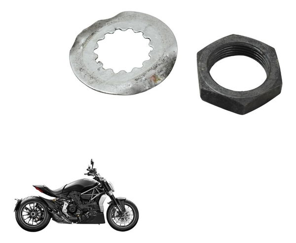 Porca Trava Pinhão Ducati X Diavel S 16-22 Original