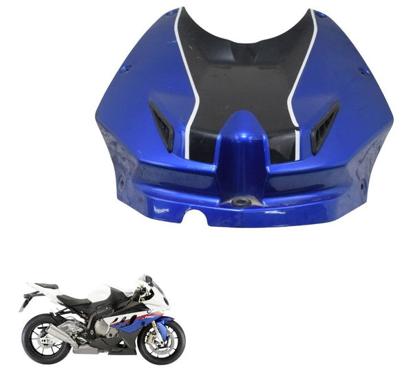 Capa Tanque C/ Detalhes Bmw S 1000 Rr 10-14 Original Azul E Preto