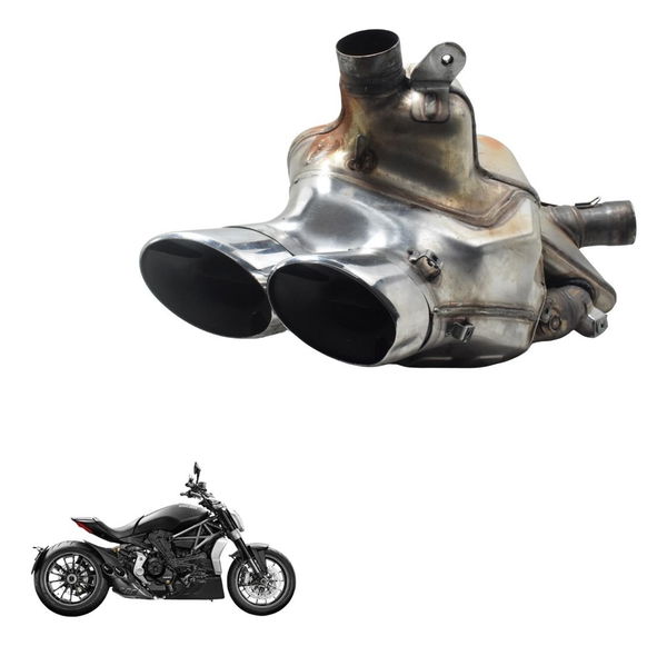 Ponteira Catalisador Escape Ducati X Diavel S 16-22 Original