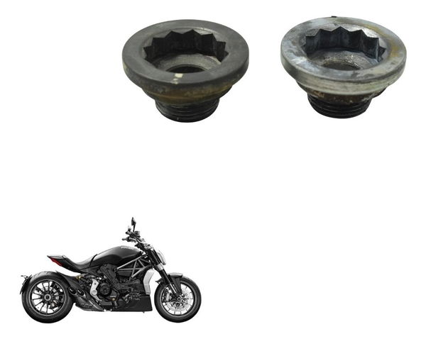 Par Parafuso Suporte Motor Ducati X Diavel S 16-22 Original