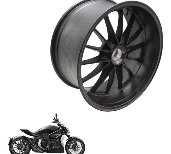 Roda Traseira Ducati X Diavel S 16-22 Original Preto