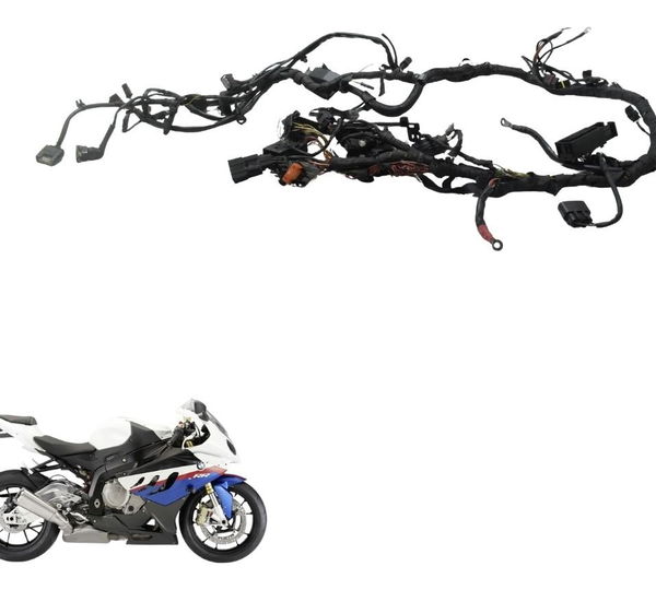 Chicote Principal C/ Detalhes Bmw S 1000 Rr 10-14 Original