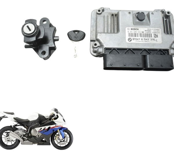 Chave Ignição Modulo Code Bmw S 1000 Rr 10-14 Original