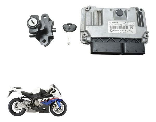 Chave Ignição Modulo Code Bmw S 1000 Rr 10-14 Original