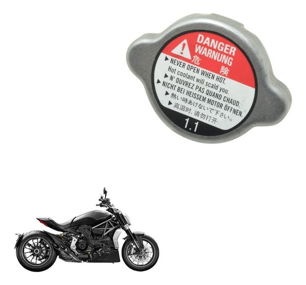 Tampa Radiador Ducati X Diavel S 16-22 Original