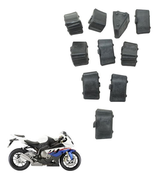 Jogo Coxim Cubo Coroa C/ Avaria Bmw S 1000 Rr 10-14 Original