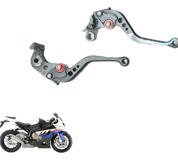 Par Manete Esportivo C/ Detalhes Bmw S 1000 Rr 10-14