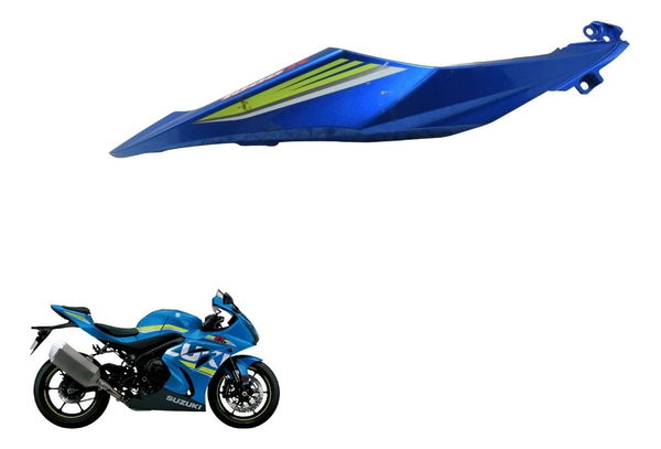 Carenagem Rabeta Direi C/avaria Suzuki Gsx-r Srad 1000 18-23 Azul