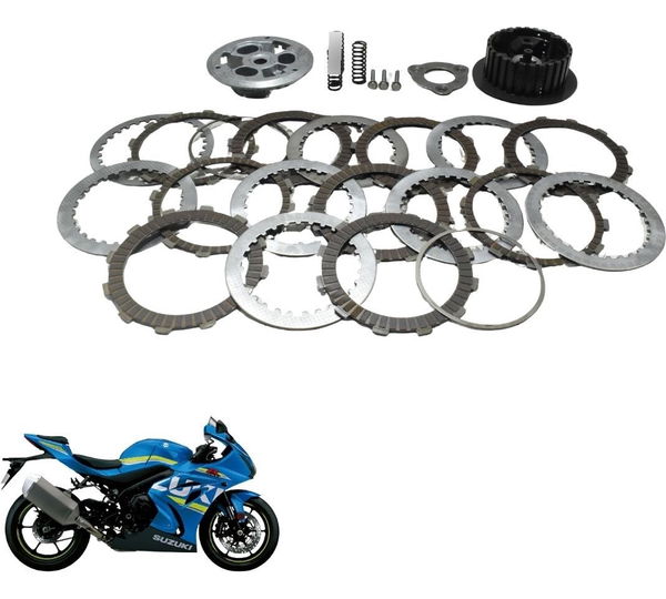 Cubo Platô Discos Embreagem Suzuki Gsx-r Srad 1000 18-23