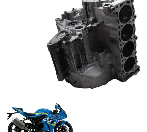 Carcaça Bloco Motor Nfe Baixa Suzuki Gsx-r Srad 1000 18-23