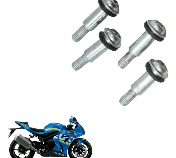 Jogo Parafuso Suporte Bico Baix Suzuki Gsx-r Srad 1000 18-23
