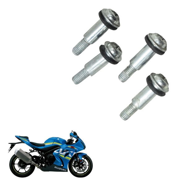 Jogo Parafuso Suporte Bico Baix Suzuki Gsx-r Srad 1000 18-23