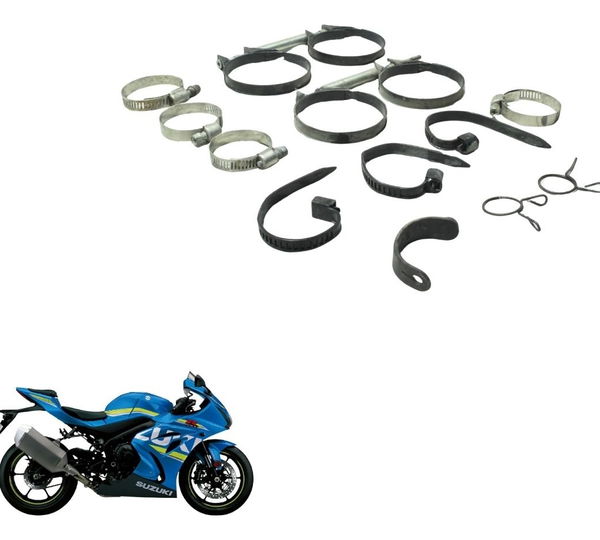Kit Abraçadeira Diversas Suzuki Gsx-r Srad 1000 18-23 Origin