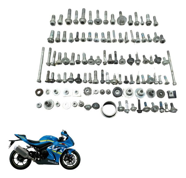 Kit Parafusos Diversos Suzuki Gsx-r Srad 1000 18-23 Original