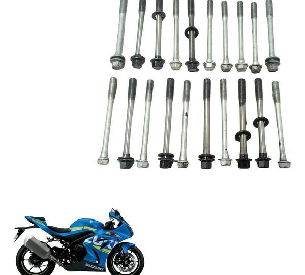 Kit Parafuso Prisioneiro Motor Suzuki Gsx-r Srad 1000 18-23