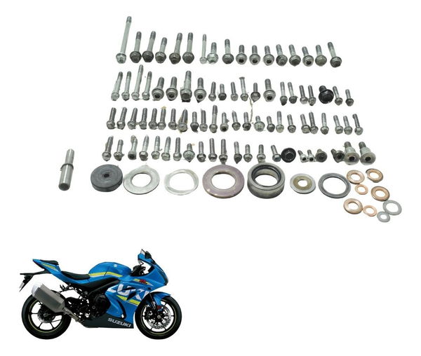 Kit Parafusos Motor Suzuki Gsx-r Srad 1000 18-23 Original
