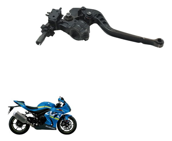 Manete Embreagem Esportivo Crg Suzuki Gsx-r Srad 1000 18-23 Preto