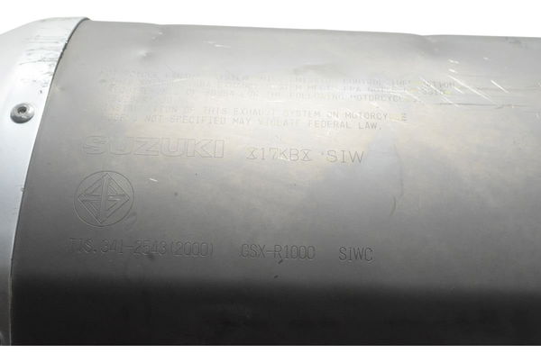 Ponteira Escape C/detalhes Suzuki Gsx-r Srad 1000 18-23 Orig