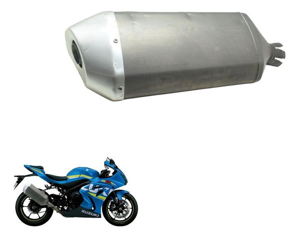 Ponteira Escape C/detalhes Suzuki Gsx-r Srad 1000 18-23 Orig