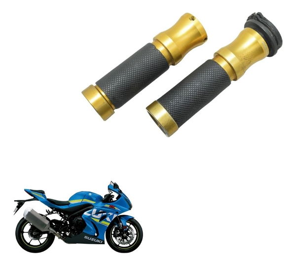 Par Manopla Esportiva C/ Detal Suzuki Gsx-r Srad 1000 18-23