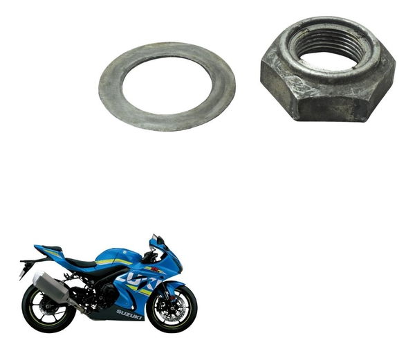 Porca Trava Pinhão Suzuki Gsx-r Srad 1000 18-23 Original