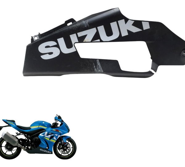 Spoiler Esquerdo C/avaria Suzuki Gsx-r Srad 1000 18-23 Origi