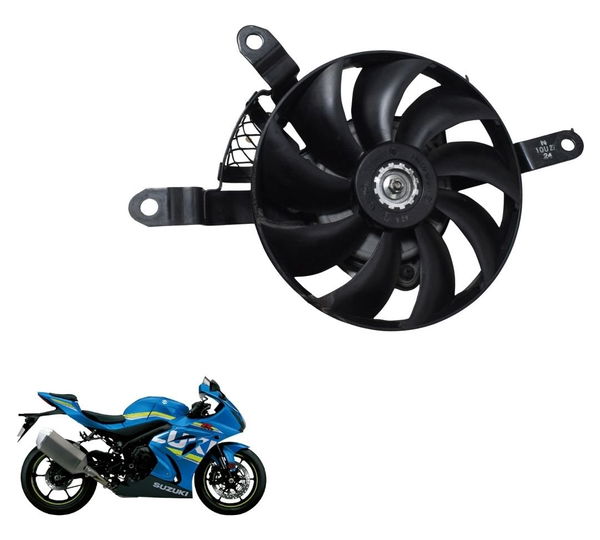 Ventoinha Radiador Dir Suzuki Gsx-r Srad 1000 18-23 Original