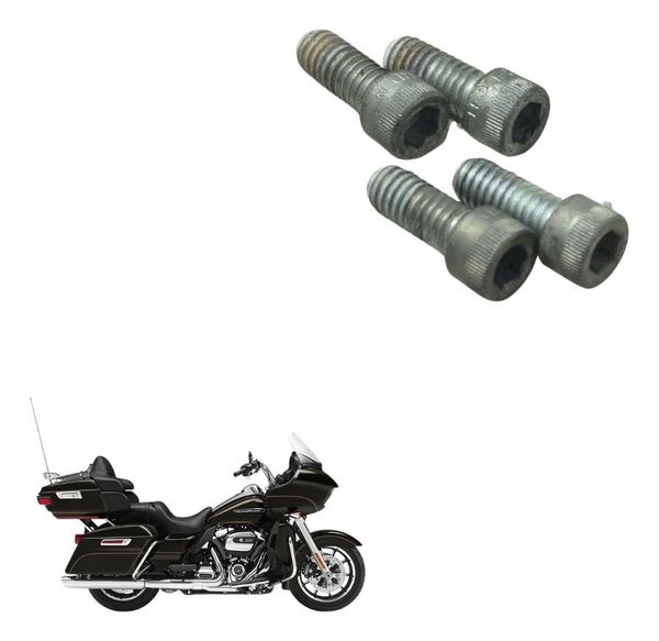 Jogo Parafuso Fixa Coletor Ad Harley Road Glide Touring 17-2
