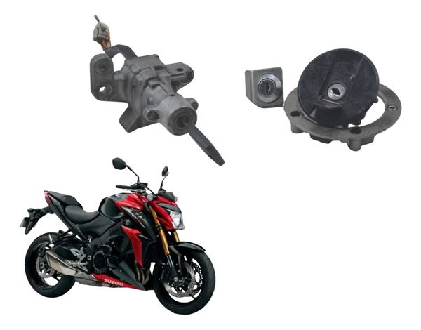 Kit Chave Ignição Suzuki Gsx-s 1000 16-21 Original