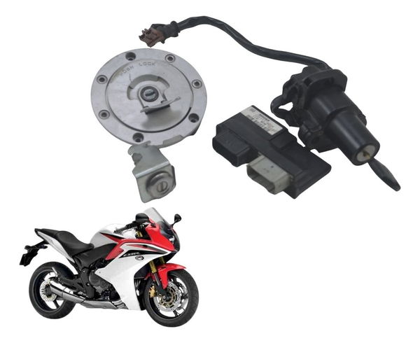 Kit Chave Ignição Módulo Code Honda Cbr 600f 12-14 Original