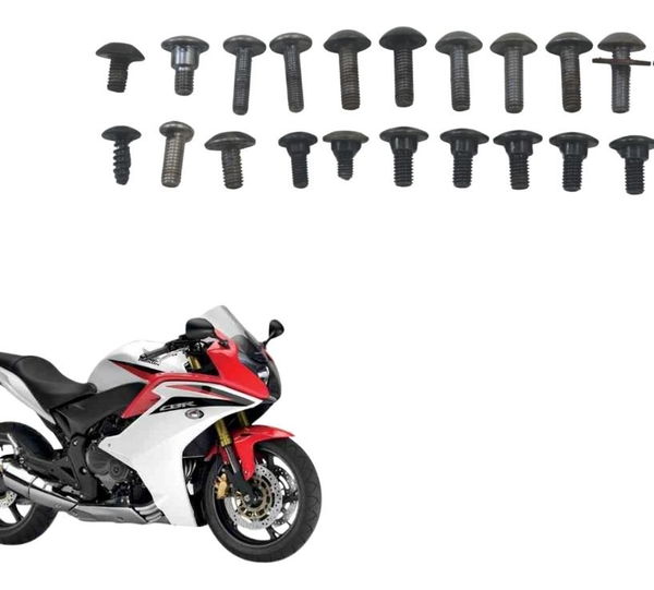 Kit Parafuso Carenagem Honda Cbr 600f 12-14 Original
