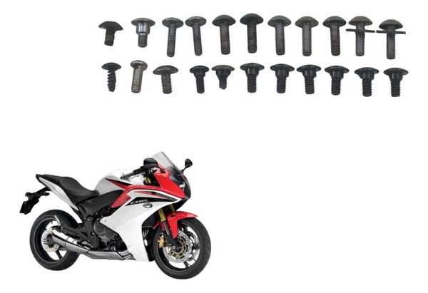 Kit Parafuso Carenagem Honda Cbr 600f 12-14 Original