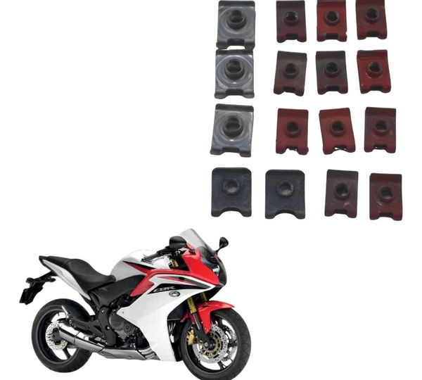 Kit Presilhas Carenagem Honda Cbr 600f 12-14 Original
