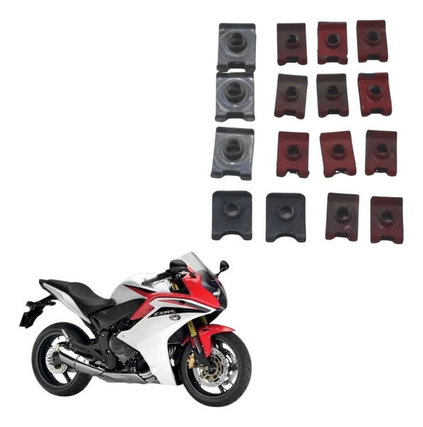 Kit Presilhas Carenagem Honda Cbr 600f 12-14 Original