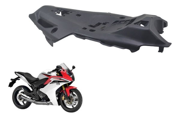 Paralama Interno Traseiro C/ Detal Honda Cbr 600f 12-14 Orig Preto