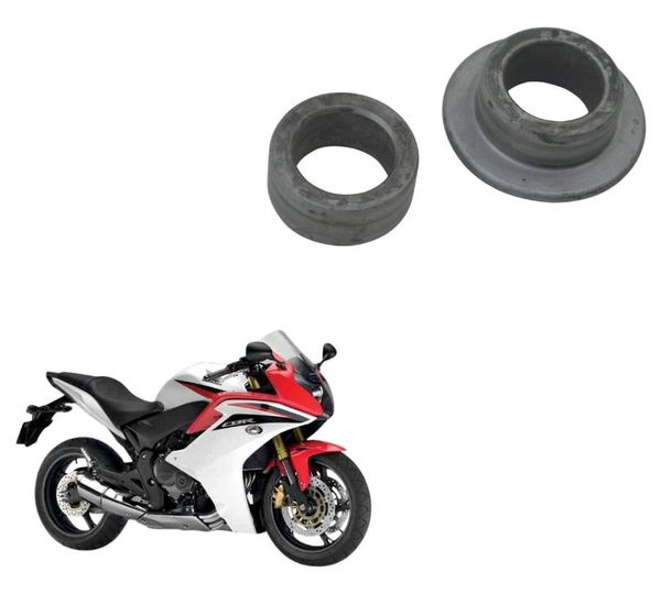 Par Bucha Eixo Roda Traseira Honda Cbr 600f 12-14 Original