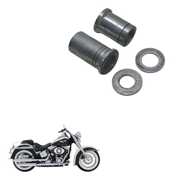 Bucha Eixo Quadro Elástico Harley Softail Deluxe 11-15 Origi