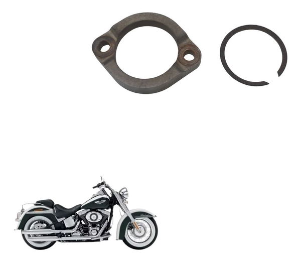 Flange Escape Harley Softail Deluxe 11-15 Original
