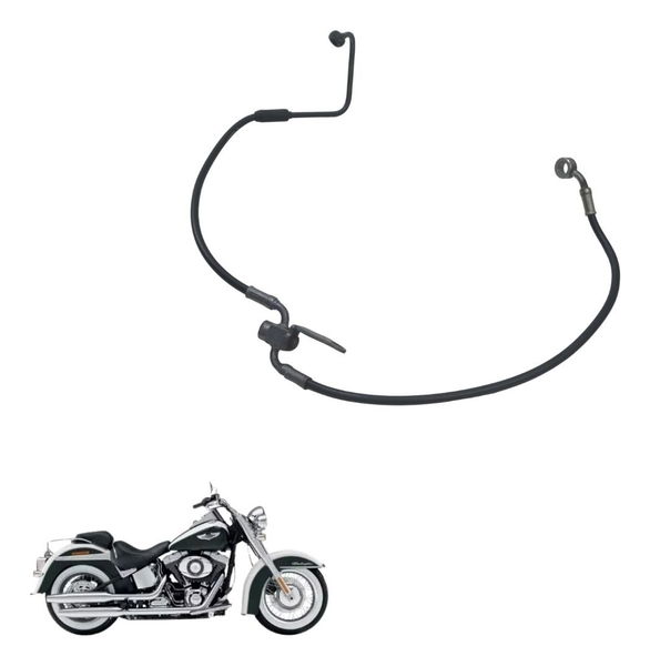 Flexível Freio Traseiro A Harley Softail Deluxe 11-15 Origi