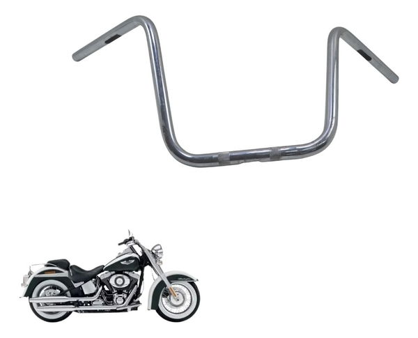 Guidão Empenado Harley Softail Deluxe 11-15 Original