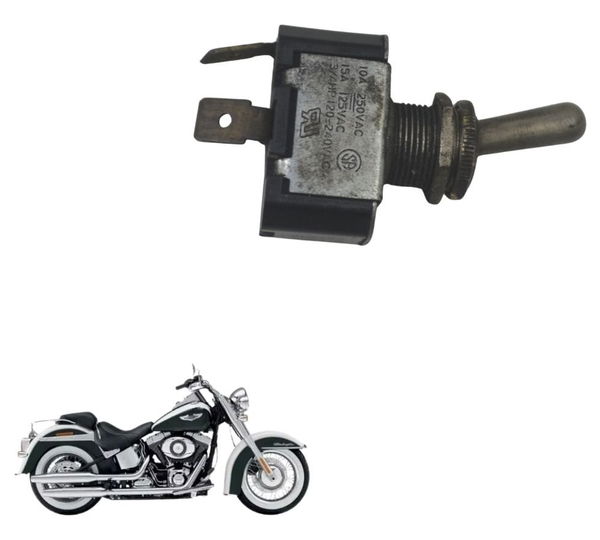Interruptor Farol Auxiliar Harley Softail Deluxe 11-15 Origi