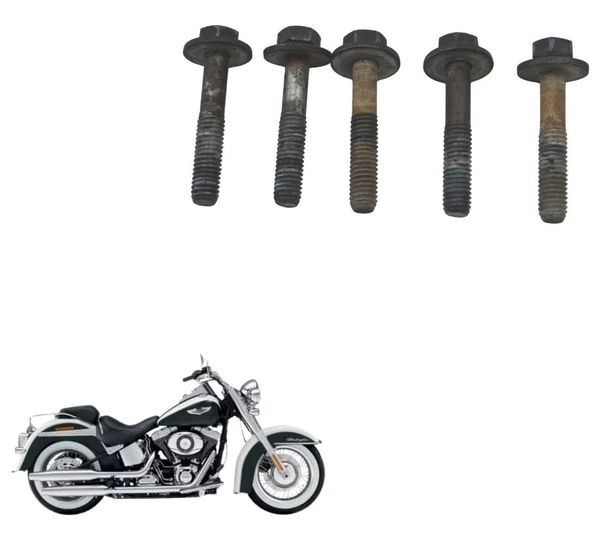 Jogo Parafuso Polia Harley Softail Deluxe 11-15 Original