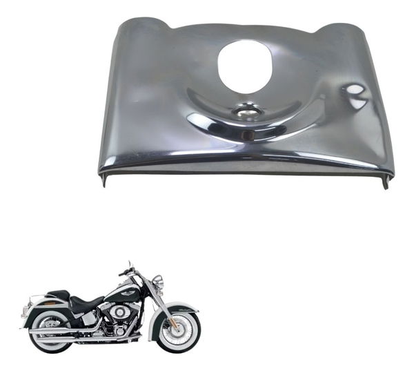 Moldura Farol C/detalhe Harley Softail Deluxe 11-15 Original