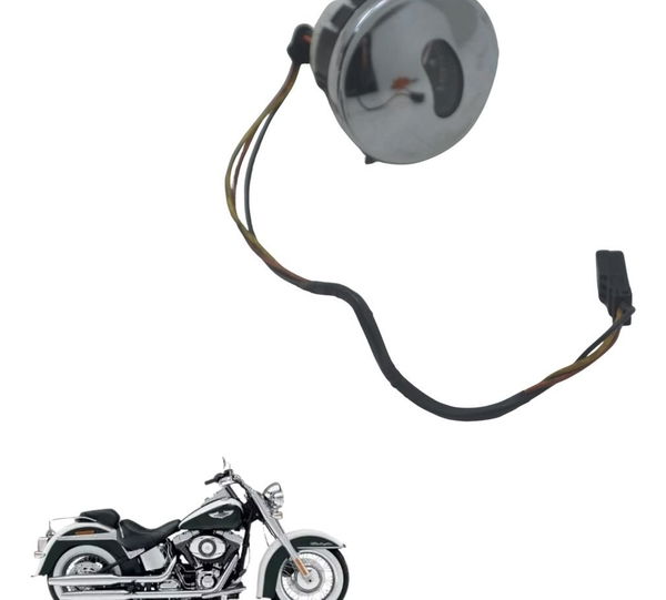 Marcador Combustível C/ Detalhes Harley Softail Deluxe 11-15