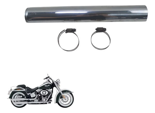 Proteção Curva Escape Intermedia Harley Softail Deluxe 11-15