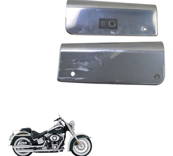 Par Acabamento Farol Harley Softail Deluxe 11-15 Original