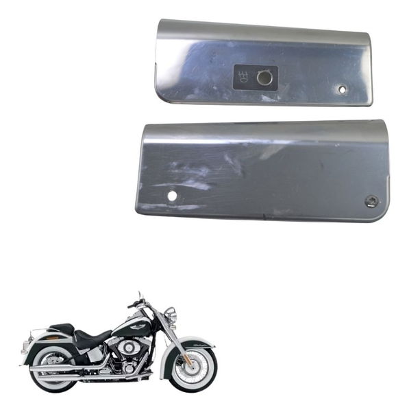 Par Acabamento Farol Harley Softail Deluxe 11-15 Original